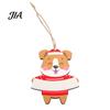 Personalized Christmas Tree Ornaments Wooden Ornament, Cute Bear Gingerbread Gnome Cat Dog Customizable Name Tags Hanging Decorations for Tree,