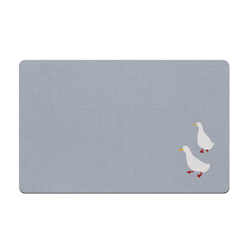 Dajiang Cartoon Duck Absorbent Non-slip Bathroom Mat 40x60cm
