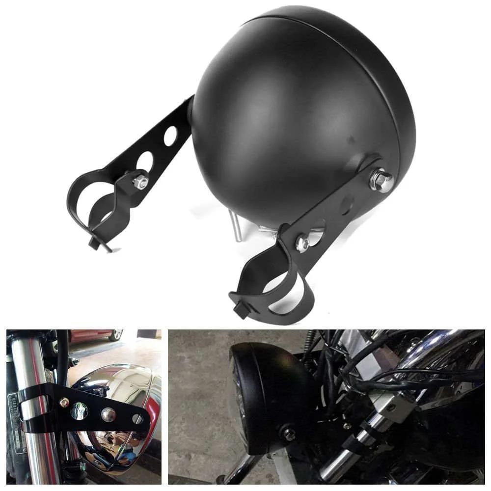

5.75Inch Motorcycle Led Headlight Universal 6.5 Round H4 DRL Headlamp for Harley Sportster Cafe Racer Honda Yamaha Suzuki Custom