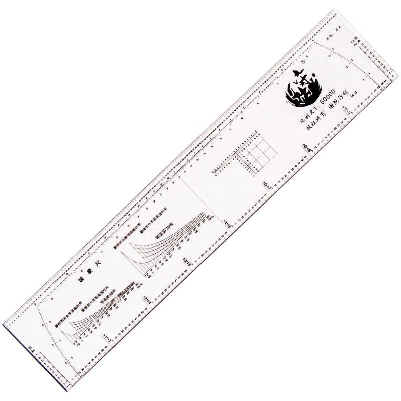 High-Precision Longitude Latitude Geographical Ruler