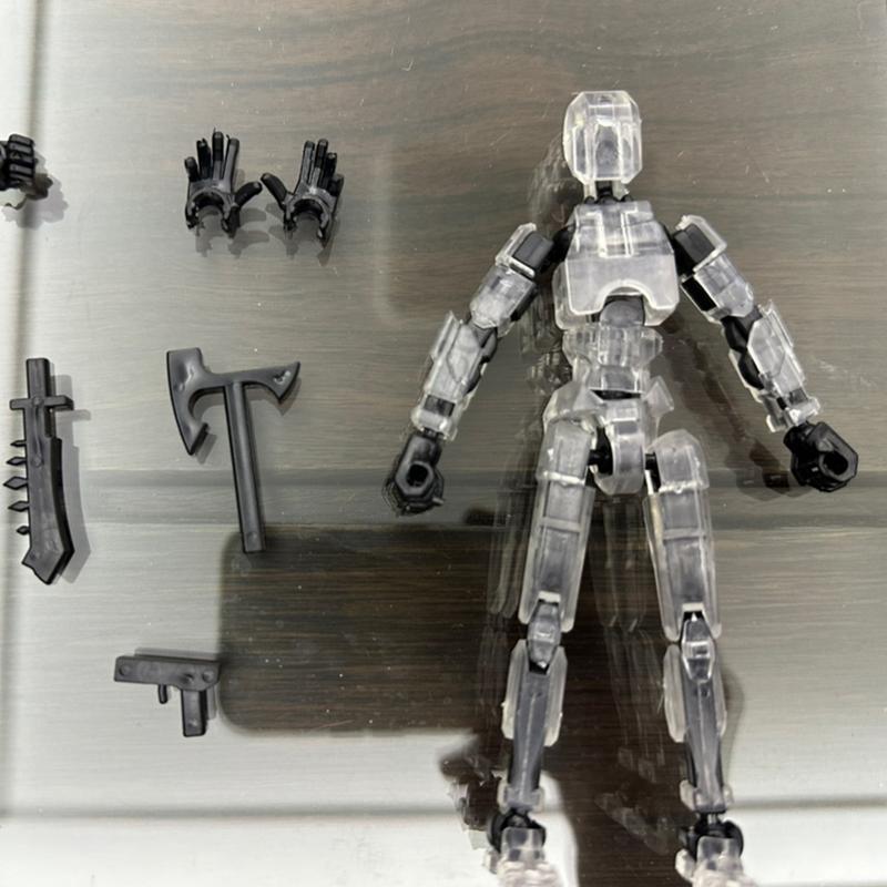 Multi-articular Action Figure Robot 3d Printed Action Figure Assembly Figure Toy Multi-jointed Movable Robot home Desktop Decors
