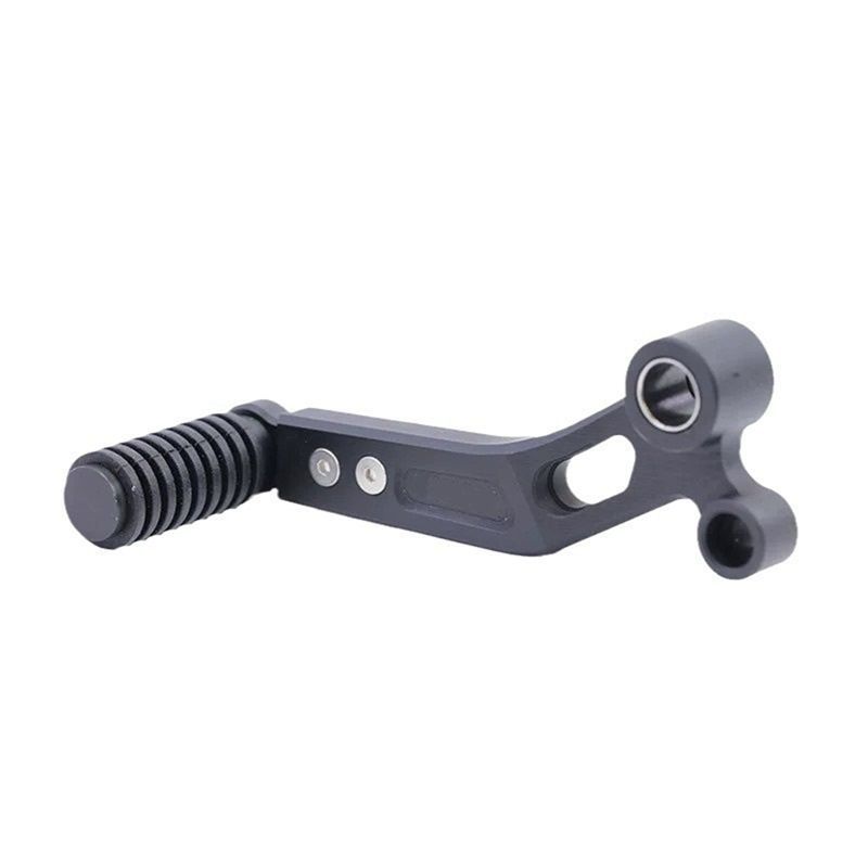 Motorcycle Folding Gear Shift Lever For 250SR SR250 Adjustable Length Replacement Accessories (Silver)