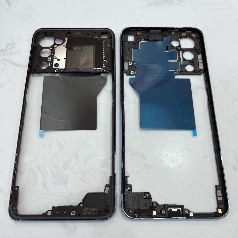 Gehäuse für Realme GT Master Edition 5G 6,43 Zoll Batterieabdeckung Mittelrahmen Reparatur Ersetzen der Hintertür hinten + Kameraobjektiv ogo