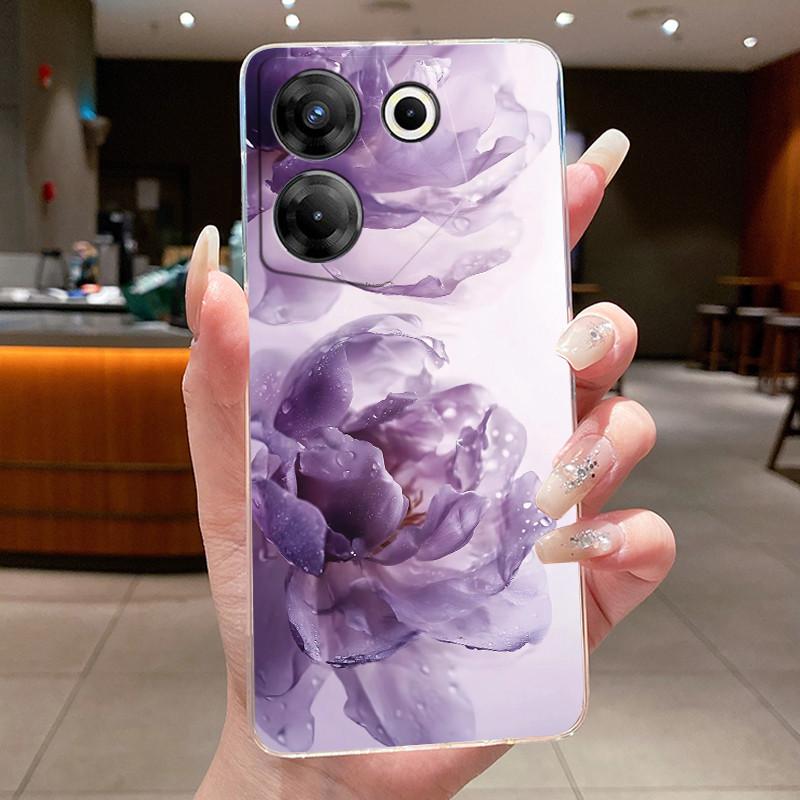 Hülle Für Tecno Camon 20 Pro 5G Hülle CK8n Ästhetisch Süß Cool Jungen Mädchen Transparente Rückseite Tecno Camon 20s Pro 5G Handyhülle