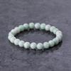 16cm Itoigawa Natural Jadeite Pale Japanese National Jomon Power Stone Jadeite Workshop Special Paulownia Wood Quality Guarantee ABR0888 (8mm beads,