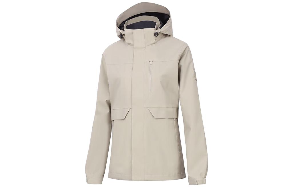 Li Ning Jacket Women s Light Warm Khaki AFDT750-1 S
