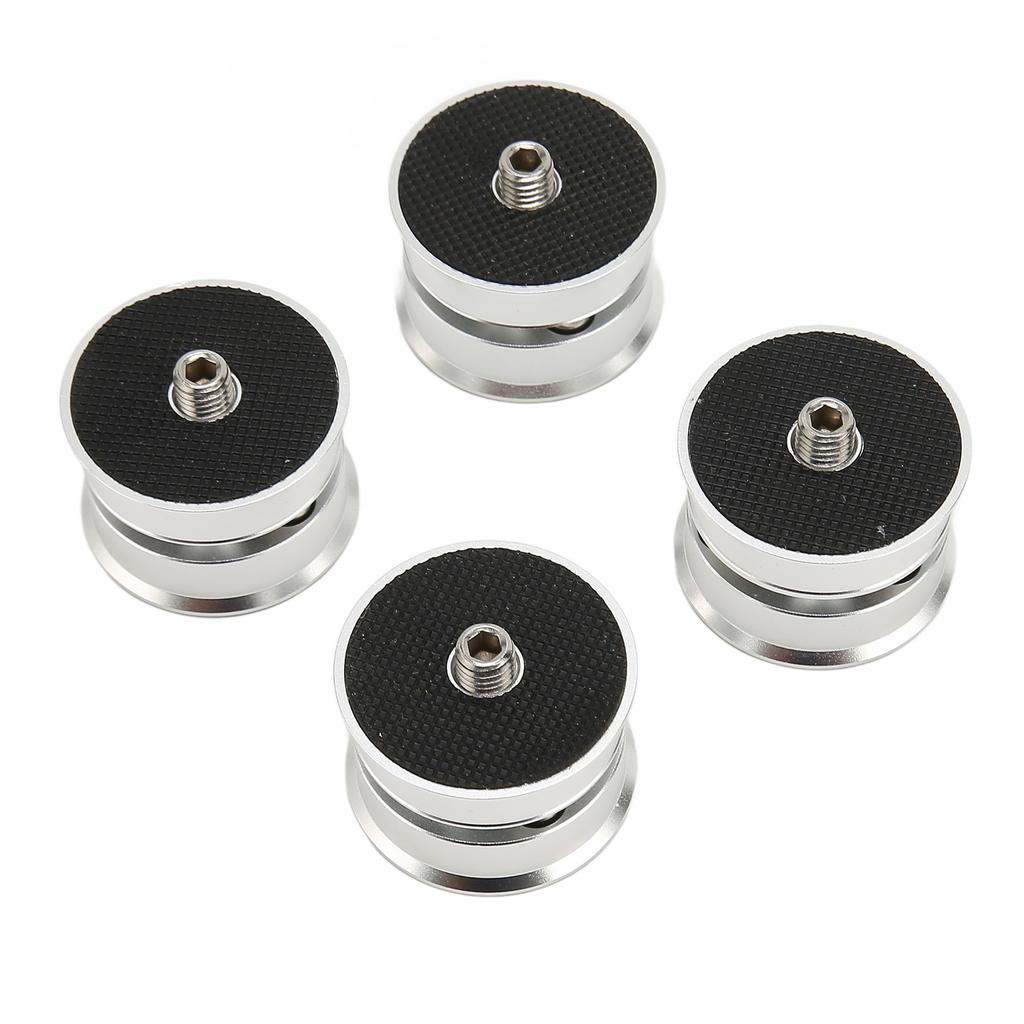 SP3924S 4pcs Speaker Isolation Feet Pads HiFi Turntable Isolation Feet Pad with Steel Ball for CD DVD Player Amplifier