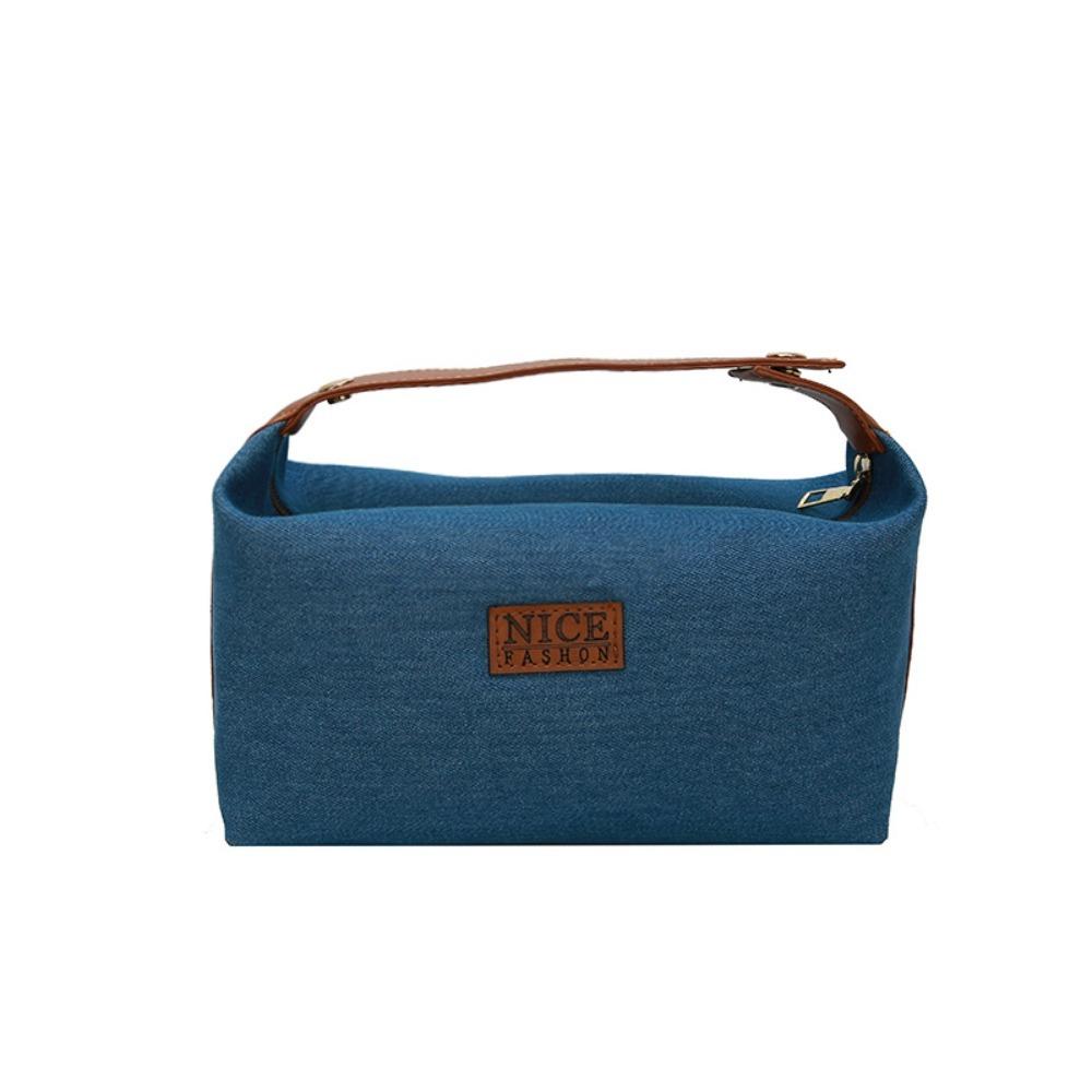 

Large Capacity Makeup Handbag with Handle Travel Wash Pouch High Quality Cosmetic Bag Men Women