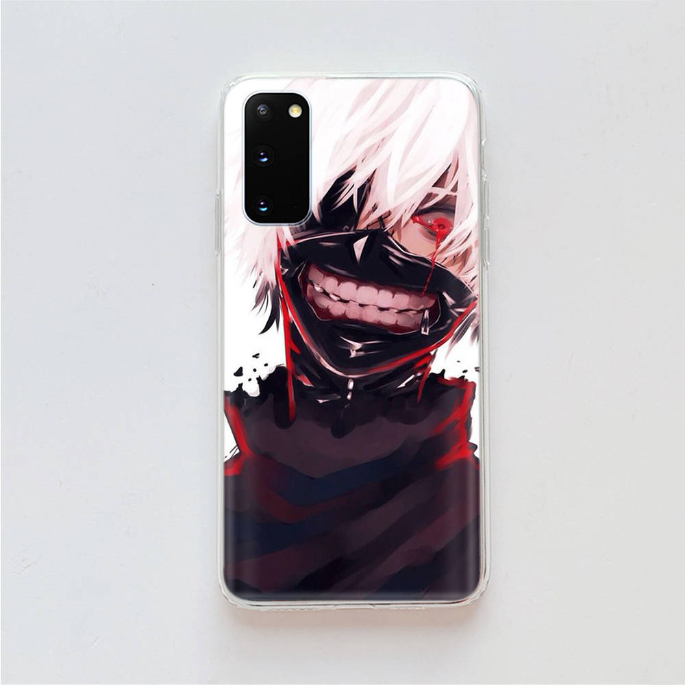 AD94 Tokyo Ghoul Anime Clear Case for Samsung A04 A14 A23 A34 A54 M23 M33 M52 M53 Realme 10 9 C30S C35 C55 VIVO Y02 Y21 Y33S Y51 X80 V25 Cover