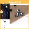 Elegante Halskette mit geometrischen Kristallen im koreanischen Stil für Damen-Accessoires