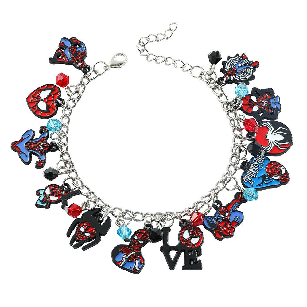 Halloween Anime Cartoon Theme Adjustable Superhero Character Bracelet Accessory