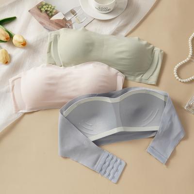 Reggiseno Push Up Senza Spalline Comodo Bandeau Senza Ferretto Top a Tubino Senza Maniche Bralette