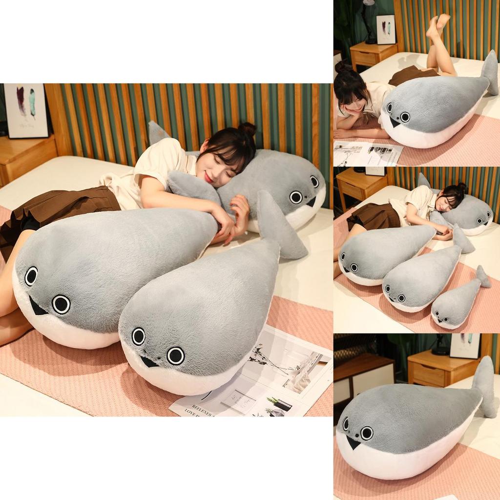 Cute Sakaban Fish Stuffed Plush Toy Long Body Hugging Pillow Perfect For Relaxation