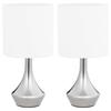 Table Lamps 2 pcs Touch Sensor White E14