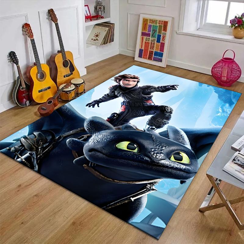 Toothless Polyester Carpet, Soft Indoor Mat for Office Chair, Living Room, Computer Desk - Decorative Home Office Rug Design