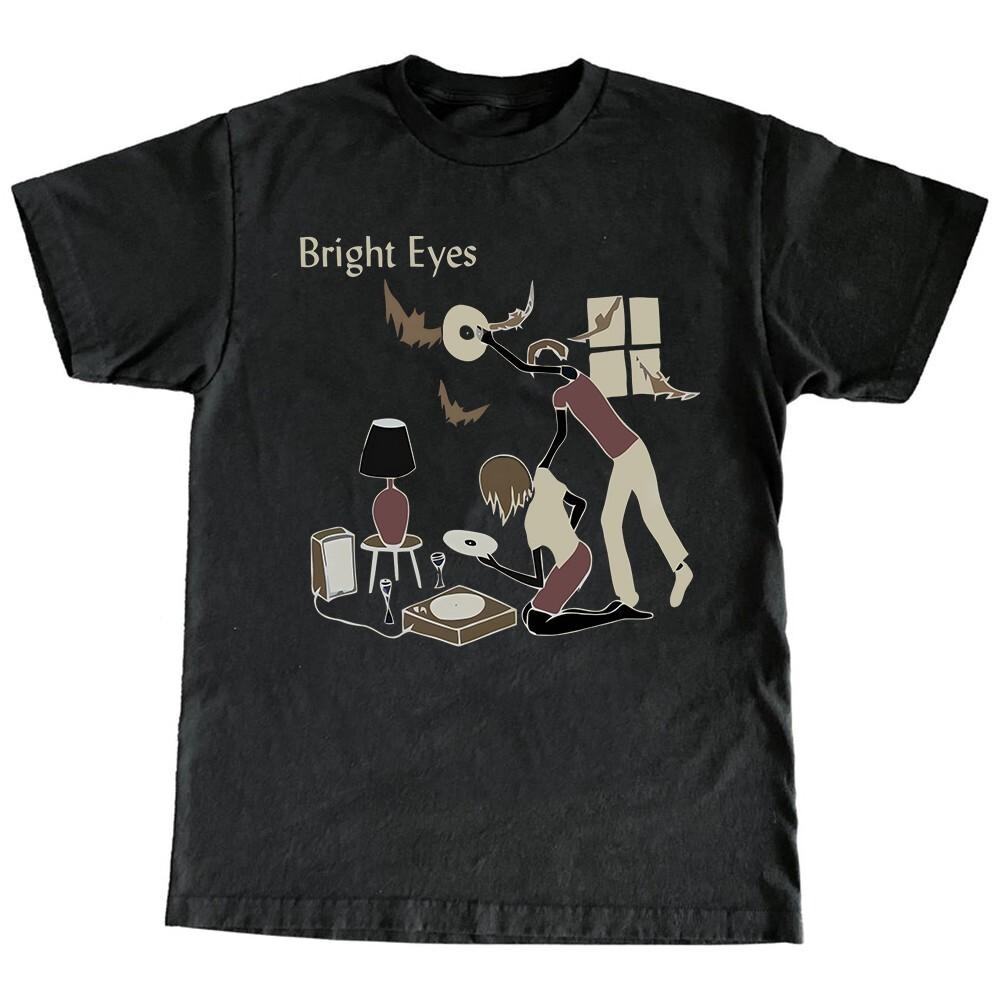 Vintage Bright Eyes Concert Unisex S-235XL Shirt 9D184 S разноцветный