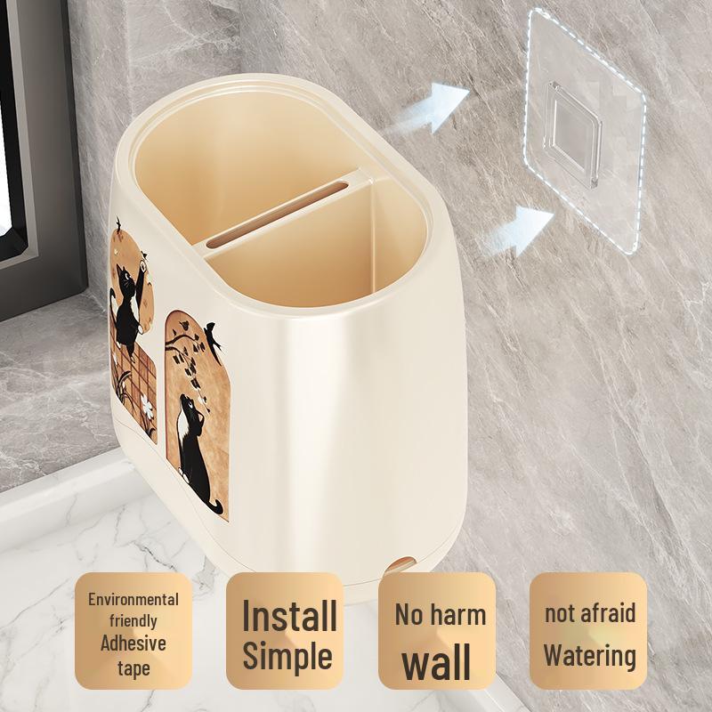 Simple Style Chopstick and Cutlery Holder - Kitchen Storage Rack and Spoon Organizer