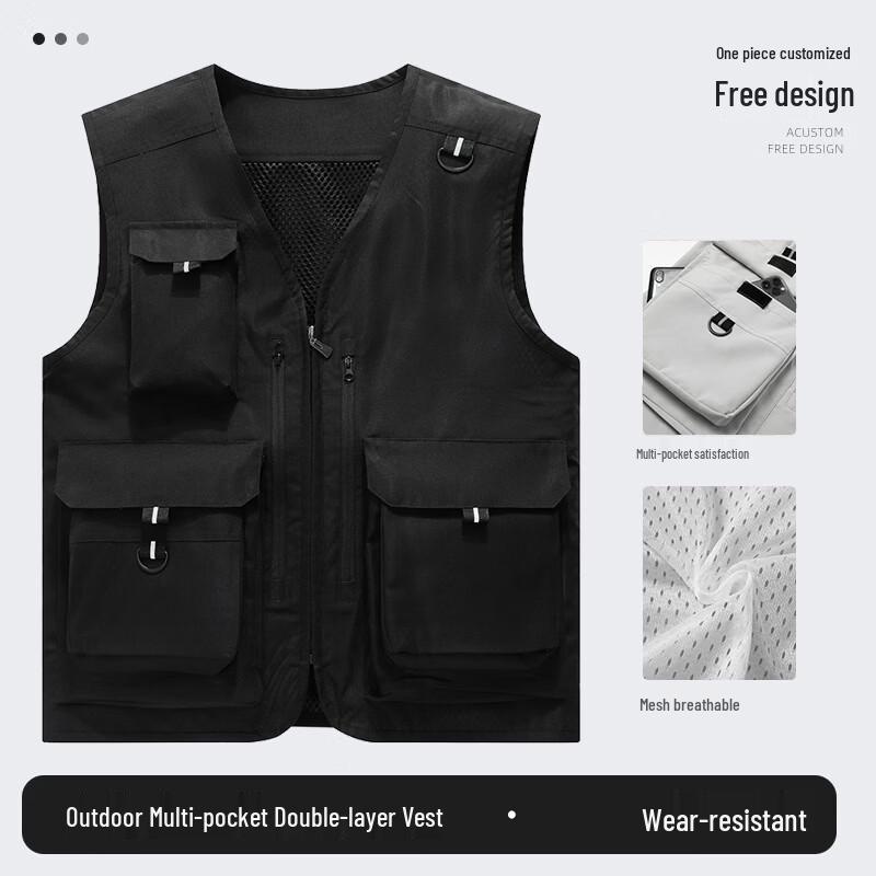 Professional Multi-Pocket Work & Photographer Vest