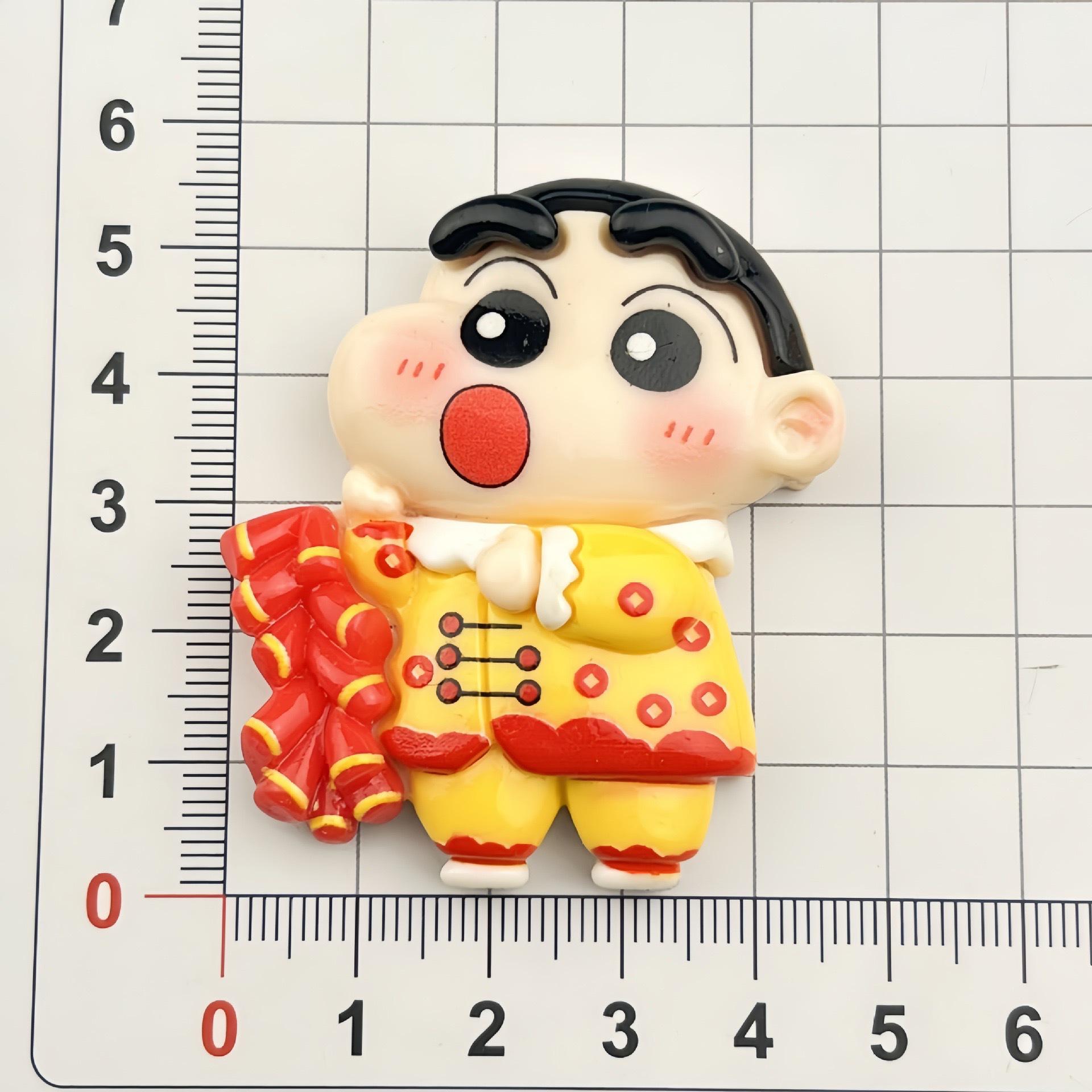 Crayon Shin-chan Festive DIY Resin Keychain & Magnet Set