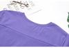 2021 Plus Size Summer Short Sleeve Women's Drawstring Irregular T-shirt, Slimming Design for 200 Jin 464