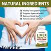 Milk Thistl Liver Support Capsules, Natural Herbal Blend Supplement, 1062mg Per Serving, 120 Vegetarian Capsules