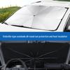 Car Front Windshield Sunshade - UV Protection and Heat Insulation
