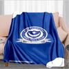 Ports-mouth Fc Anniversary Printed Throws Blanket Soft Flannel Blankets for Couch Bed Gifts for Men Women Picnic blanket Christmas gifts