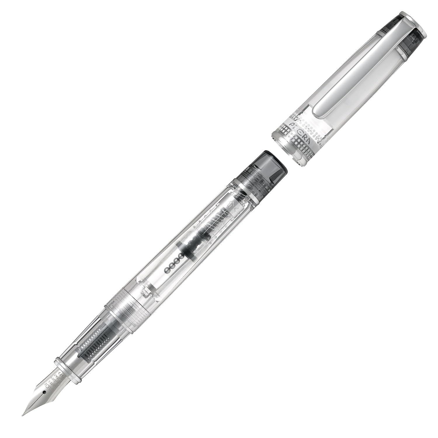 

Перьевая ручка Pilot Prera Colorful Fine Point прозрачная черная FPRN350R-TBF