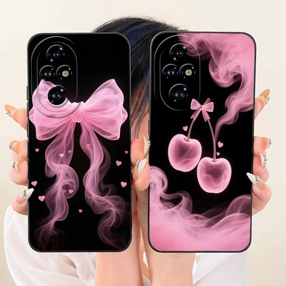 For Huawei Honor 200 200Pro 200Lite Phone Case Daisy Flower Butterfly Bow Pattern Casing Soft Silicone Shockproof Back Cover