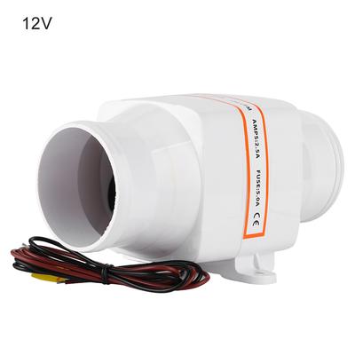 3-palcový InLine Morský Kalový Vzduchový Dúchadlo Tichý Silný Ventilačný Ventilátor pre Jachtu Loď RV