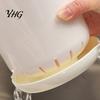 Versatile Kitchen Storage Container Multi-compartment Draining Chopstick Holder, Plastic Utensil Organizer with Drain Durable Cutlery Tray,
