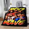 Rapper rod wave printed blanket Warm Flannel Blankets Soft and Comfortable blanket Home Travel Blanket bed linings Birthday Gift