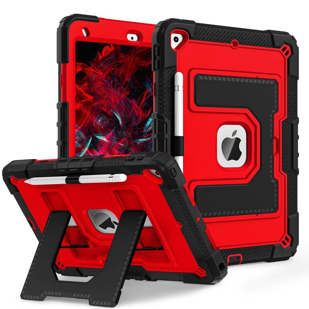 Etui do iPada 11 cali (A16) 2026/ iPad 10. generacji 10,9'' 2026, Wytrzymałe, Odporne na wstrząsy, Solidne Etui Ochronne z Uchwytem na Rysik/Podstawką
