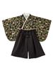 Your Baby Hakama Top and Japanese Formal for Boys and Perfect for First Meal Ceremony and 100th Day Sizes Black [Make Day] Set, Bottoms, Wear, Girls,