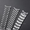 Luxury Solid Stainless Steel Band for Seiko Skx007 Skx009 Curved End Bracelet for Jubilee for Oyster Men Business Watch Strap