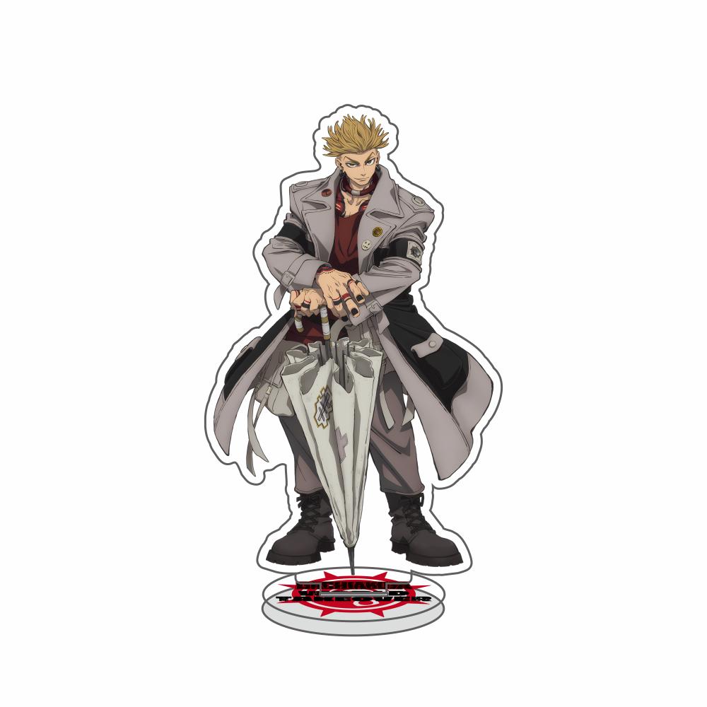 Anime FigureGachiakuta Acrylic Stand Model Plate Keychain Rudo Enjin Zanka Riyo Jabber Desk Decor Collection Cosplay Fans Gifts