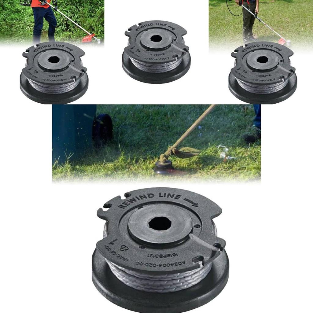 Durable Nylon Trimmer Line For Greenworks Mower Replacement Spool In Blue And Gray