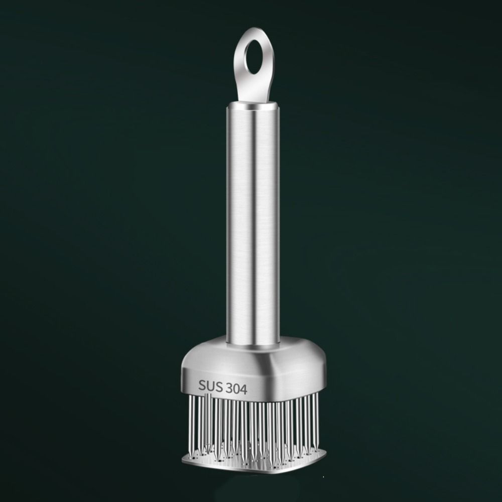 304 Stainless Steel Steak Hammer Rebound Design Meat Loosening Needle Tender Meat Needle  Pork Chop