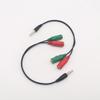 3.5mm One-to-Two Audio Splitter for Laptop, Headphones, and Microphones