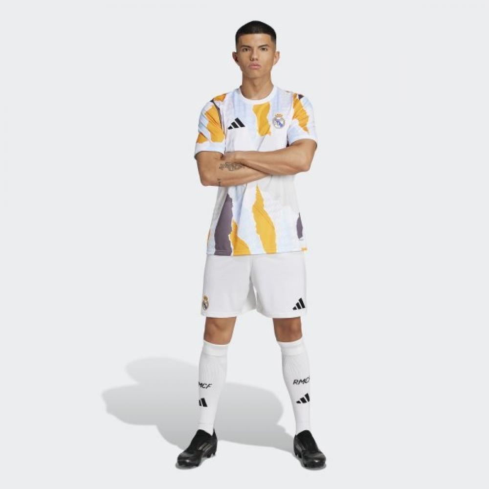 Adidas Warm Up Jersey Real Madrid Home Kit