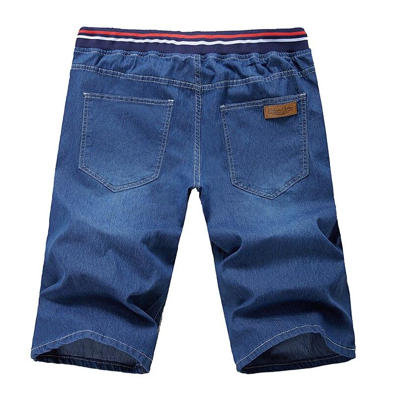 Short Jean Male Denim Breeches 