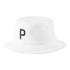 Puma Moisture Wicking Polyester Fisherman Hat Unisex Hats White 024732-02
