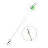 Fishing Accessories 52CM Long Shank Stainless Steel Eel Hook Barbed Offset and Flat Angle Hook with EVA Float Board Loop Ring