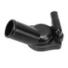 Water Neck Thermostat Housing 9338762129280 Aluminum Black Stylish Look for 253 304 308 V8 Single