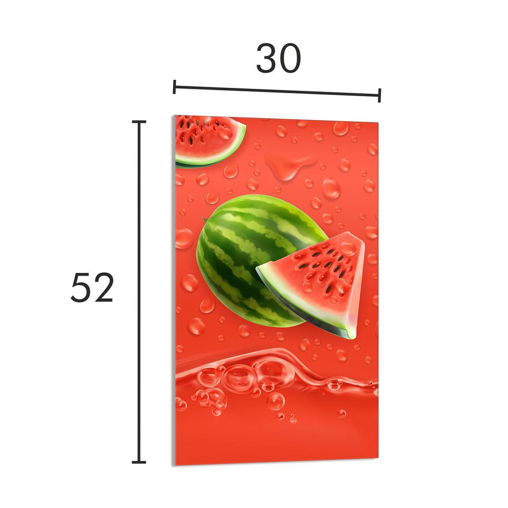 SZKLANA DESKA DO KROJENIA 30x52 Arbuz