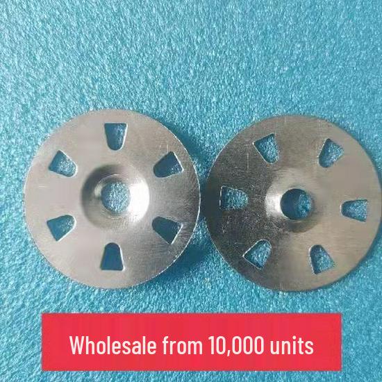 Insulation Board Ceiling Round Plate with Iron Sheet, Plastic Gasket, Roof Fixing Nail, Washer, Extruded Board Anchor, and Round Peg