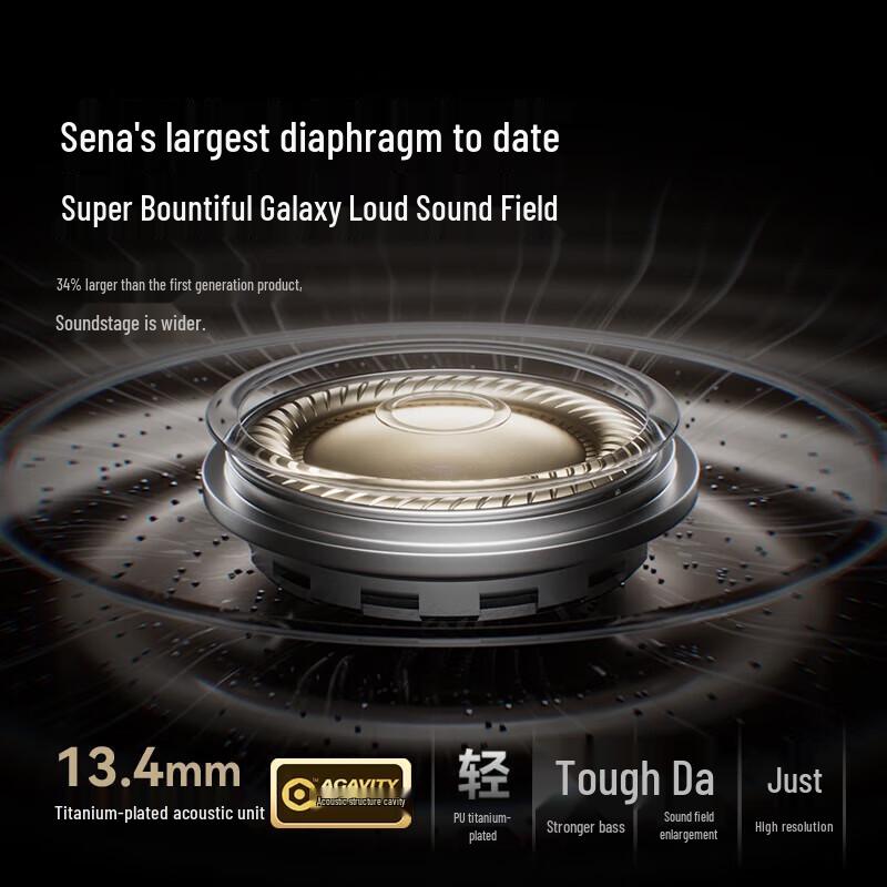 Sennu S9S AI Open-Ear Ear-Clip Bluetooth Headphones