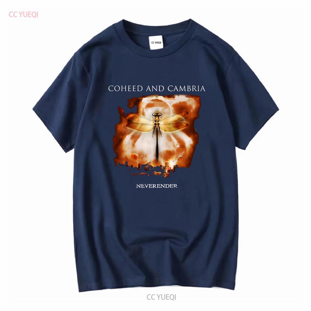 COHEED AND CAMBRIA NEVERENDER Koszulka Bawełniana S 5XL BO567 vintage Sprana graficzna męska Unisex Codzienna Wszechstronna Rozciągliwa