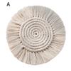 Home Creative Cotton Braid Coaster Handmade Macrame Cup Cushion Bohemia Style Non-slip Cup Mat