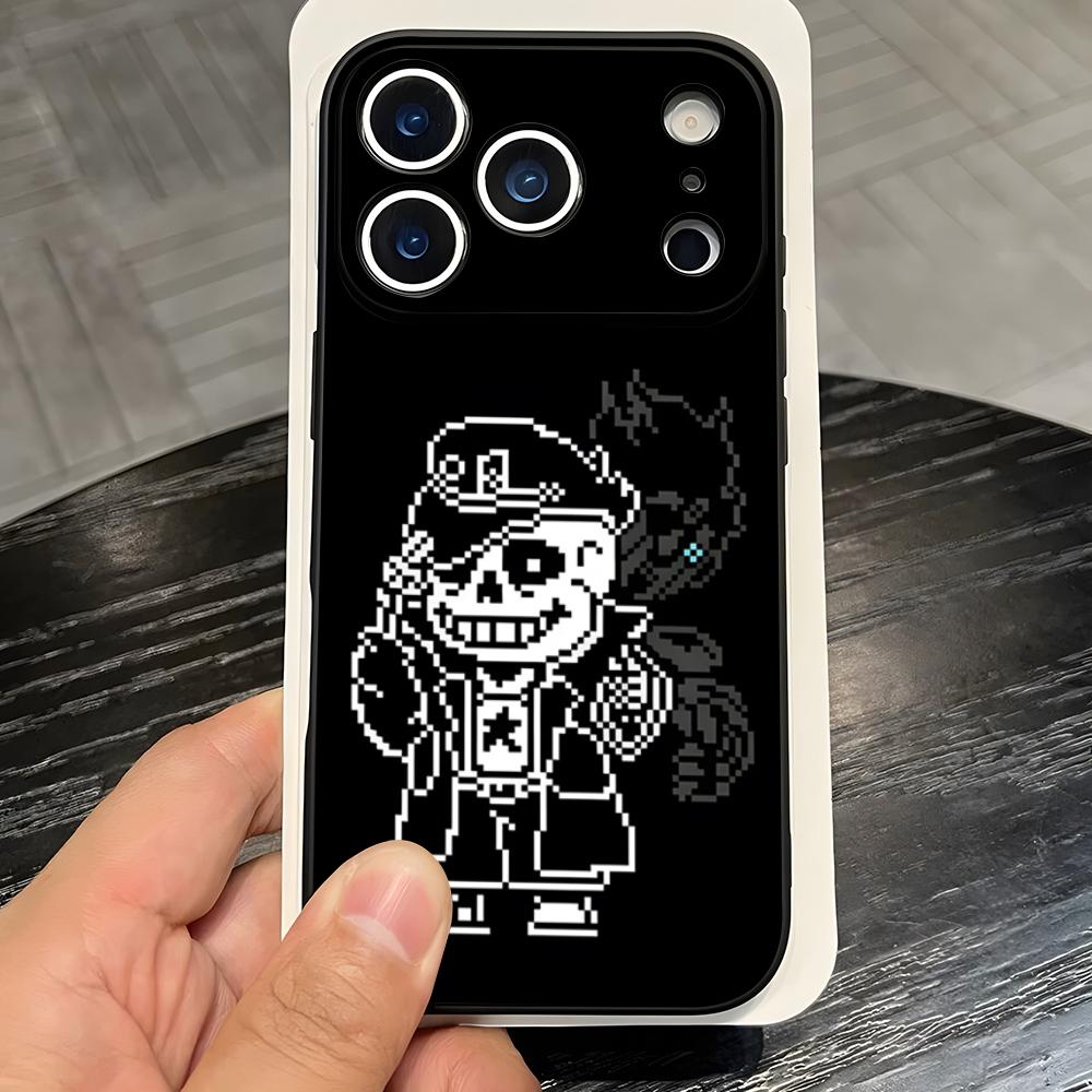 Sans Undertale Handyhülle Für IPhone 17 Pro Max 16 15 14 Pro Max 13 11 X Xs Xr 8 7Plus Silikonhülle